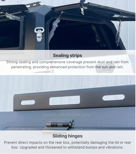 Spot Canopy <span class=keywords><strong>Hardtop</strong></span> Cap pour Ram 1500 Toyota <span class=keywords><strong>Hilux</strong></span> Land Cruiser 2004 Canopy Pickup <span class=keywords><strong>Hardtop</strong></span> Tonneau pour Ranger Tacoma Pickup - Product Image 4