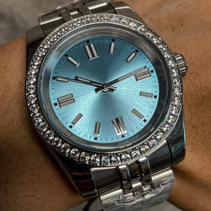 Reloj mecánico automático de zafiro de acero inoxidable retro impermeable para hombre, nuevo de temporada de primavera, reloj de pulsera lujoso y moderno - Product Image 1