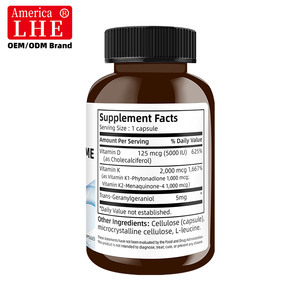 Suplemento de Vitamina D con K1 y K2 de Shecome para la Salud Ósea, 60 Cápsulas de Vitamina D para Adultos - Product Image 6