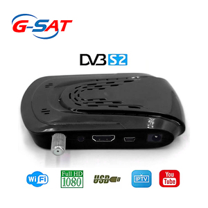 Funcam - Receptor de TV IP de 12 Meses, DVB-S2 CAS H.264 Mini HD 1080P FTA, Modelo GX6605S, Un Núcleo, Sistema Operativo ECOS, WiFi 802.11n de 2.4GHz, Multi-idioma - Product Image 1