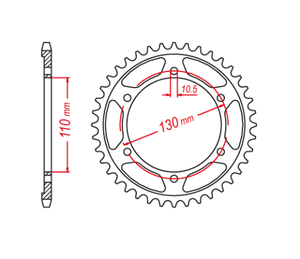 Nouveau Pignon de Moto Arrière en Aluminium Ergal 7075 Tenere 700 pour <span class=keywords><strong>Yamaha</strong></span> R1 R7 MT10 XSR700 Suzuki <span class=keywords><strong>GSXR</strong></span> 600 <span class=keywords><strong>750</strong></span> Gsx S1000 - Product Image 6
