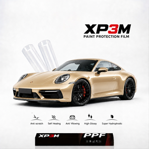 ฟิล์ม XP3M TPU PPF ป้องกันสีรถยนต์ หนา 9.5 มิล นวัตกรรมใหม่ รับประกัน 10 ปี ฐานโพลีคาร์บอเนต ป้องกันรอยขีดข่วน ป้องกันการเหลือง - Product Image 1