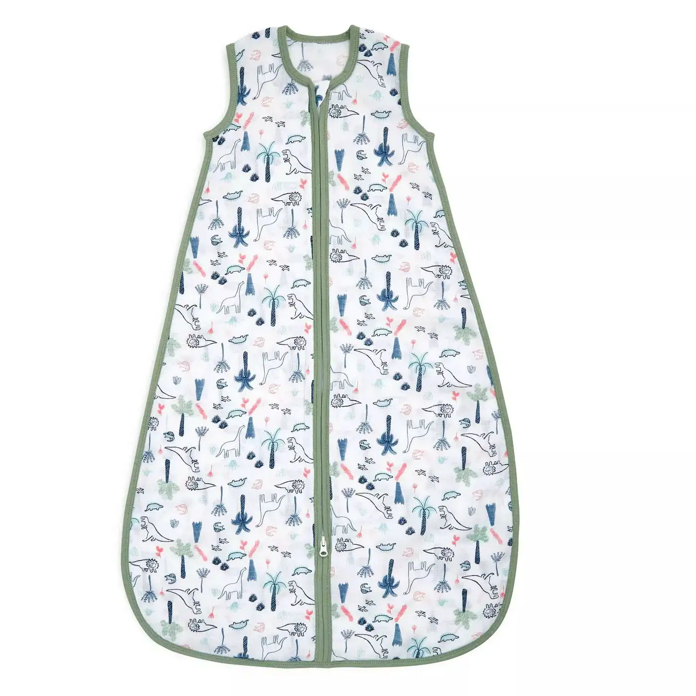 Мягкий муслиновый детский спальный мешок, органический хлопок, летний детский спальный мешок, оптовая продажа, бамбуковый дышащий OEM муслиновый спальный мешок для малышей