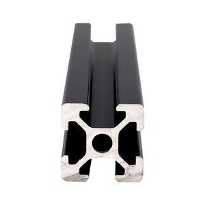 <span class=keywords><strong>Profilé</strong></span> en <span class=keywords><strong>aluminium</strong></span> <span class=keywords><strong>noir</strong></span> de haute qualité, nouveau style 2020, extrusion d'<span class=keywords><strong>aluminium</strong></span>, <span class=keywords><strong>profilé</strong></span> en <span class=keywords><strong>aluminium</strong></span> <span class=keywords><strong>20x20</strong></span> - Product Image 1