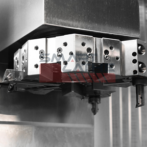 Fresatrice CNC a <span class=keywords><strong>5</strong></span> assi per centro di lavoro CNC compatto a <span class=keywords><strong>5</strong></span> assi aerospaziale con tornitura verticale - Product Image 3