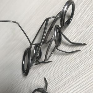 Série KW, anneaux de guidage pour canne à pêche en mer, <span class=keywords><strong>double</strong></span> guide de pied, spinning/casting, livraison rapide, fournisseur fabricant - Product Image 5