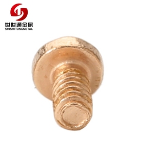 Offre Spéciale Chine Appareils Accessoires Standard <span class=keywords><strong>Rose</strong></span> Plaqué Or Petit Électroménager Vis - Product Image 5