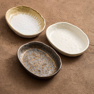 Plato Hondo Artesanal de Cerámica Estilo Montaña de Fábrica <span class=keywords><strong>Yuge</strong></span>, Plato para Servir en el Hogar, Plato de Alta Gama para Bistec en Hoteles - Product Image 4