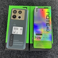Smartphone Android 5G Big Screen Note40 Pro, processeur Deca Core, écran HD 120Hz 108MP, 24 Go de RAM, anglais/français