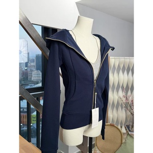 Sweat-shirt décontracté à capuche pour femme Shandong <span class=keywords><strong>Jimo</strong></span>, collection Printemps 2026, style coréen, coupe ajustée, manches longues, en polyester/coton - Product Image 6