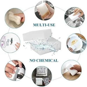 Bloques de Esponja de Espuma Blanca Cuadrada Súper Absorbentes de 1-1.9 Pulgadas para Limpieza de Vidrios - Product Image 5