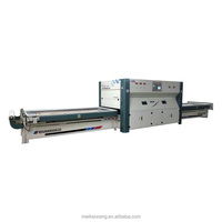 Presse automatique à membrane sous vide CNC MKW pour la fabrication de portes d'armoires en thermofoil, moteur de pompe 30KW, garantie 24 mois