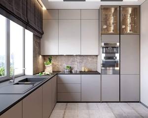 Gabinetes de Cocina Modulares con Cubierta de Mármol Artificial Ecológico AisDecor, Grifo de Diseño Moderno, Construcción de Madera Maciza, Acabado Lacado - Product Image 6