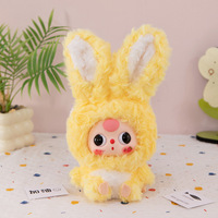En gros, Figurine Anime Mignonne Kawaii de 25 cm avec Trois Visages en Vinyle, Jouet en Peluche, Poupée Surprise pour Machine à Pinces, Cadeaux d'Anniversaire pour Enfants