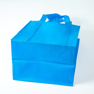 Custom Eco-friendly Heavy Duty Non Woven Reusable Large Folding Tote Bag Custom Logo Color Non Woven Handles for Grocery Storage - Product Image 3