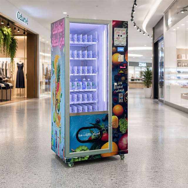 HUALANG Original Manufacturer Self Service Vending Machine with Cooling System Physical Button Operation Drink Vending Machine