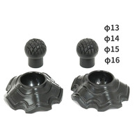 Couvre-pieds pour chaise Moon Chair, adaptés aux chaises de camping en plein air, capuchons de protection résistants pour pieds de meubles de 13/15/18mm