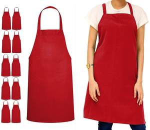 <span class=keywords><strong>Tablier</strong></span> à bavette en polyester filé 100% MJS en gros avec <span class=keywords><strong>tablier</strong></span> <span class=keywords><strong>de</strong></span> cuisine à attaches tubulaires - Product Image 1