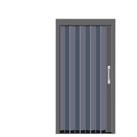 Panneaux de porte pliants étanches de conception moderne, coulissant, pour cuisine, salle de bain, couloir, zones intérieures pliables