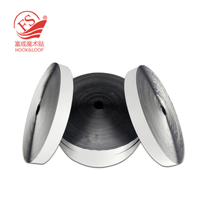 Sujetadores de cinta de gancho y bucle autoadhesivos de nailon reutilizables Tiras de sujeción adhesivas de espalda automática Tela para prendas y bolsos - Product Image 5