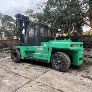 Chariot élévateur diesel Mitsubishi 15 tonnes de haute qualité, d'occasion, robuste, 10 tonnes, 15 tonnes, 20 tonnes, modèle FD150, fabrication japonaise, à vendre à prix réduit. - Product Image 2