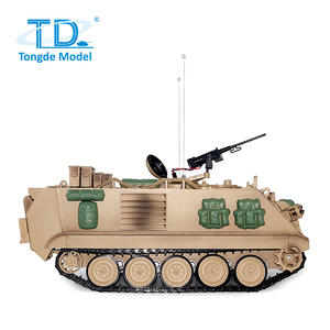 Nouveau réservoir RC de transport de troupes blindé en métal à l'échelle M113A2 1/16 avec piles de télécommande 2.4G incluses - Product Image 3