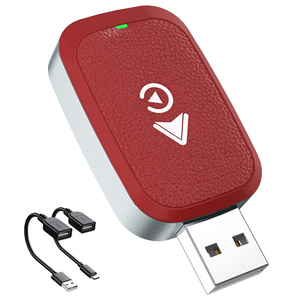 New <span class=keywords><strong>USB</strong></span> A Wirefree Có Dây Để Không Dây Carplay 2 Trong 1 Carplay Tự Động Bộ Chuyển Đổi Không Dây Carplay <span class=keywords><strong>Android</strong></span> Tự Động Bộ Chuyển Đổi - Product Image 1
