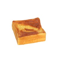 Jouet Squishy en PU à Rebond Lent, Modèle Gâteau Tigre Effet Lave Simulée, Décoration Maison et Pièce d'Exposition Vitrine