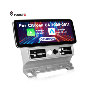 Podofo 12.3-inch <span class=keywords><strong>Android</strong></span> đài phát thanh xe Khung 4 + 64G cho <span class=keywords><strong>Citroen</strong></span> <span class=keywords><strong>C4</strong></span> 2008-2011 không dây Carplay/<span class=keywords><strong>Android</strong></span> tự động/<span class=keywords><strong>GPS</strong></span>/wifi Radio Para ô tô - Product Image 1