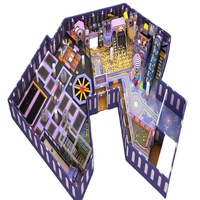 Château gonflable intérieur Qiyuan QY001 de haute qualité pour enfants, style mignon, haute sécurité, usage commercial, vente chaude 2026