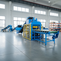 Machine automatique hydraulique HONGBAOYUAN pour la fabrication de blocs de terre cuite emboîtables - Polyvalente, haute efficacité, équipée d'une pompe moteur facile à utiliser