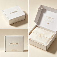 Boîte d'expédition personnalisée en carton ondulé avec logo, couleur sur mesure, pour cadeaux et artisanat, emballage e-commerce de luxe, facile à plier, imprimée