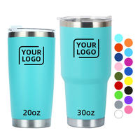 Mug de voyage écologique personnalisé le plus vendu, tasse à café avec revêtement en poudre, adapté aux porte-gobelets de véhicule