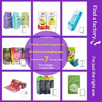 Sachet de café en forme spéciale, emballage industriel en aluminium auto-scellant et autoportant pour poudre, aliments, snacks et thé - CN
