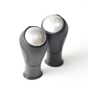 Pommeau de levier de vitesse de voiture pour Honda Accord VII 7 MK7 02-08, couverture ergonomique en cuir, Transmission manuelle - Product Image 1