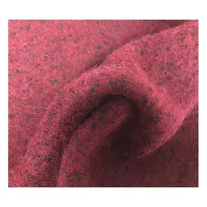 Di Lana a maglia Misto Cotone Tessuto Jacquard per Autunno Cappotti di Lana Professionale Poliestere Sacchetto di Plastica Trasparente del Panno Morbido Tessuto Normale