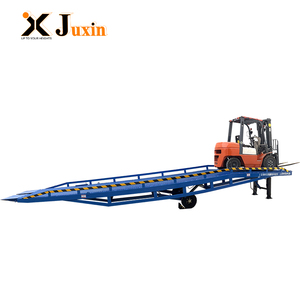Rampe de quai hydraulique <span class=keywords><strong>mobile</strong></span> personnalisée 6-15T pour l'accès aux chariots élévateurs, différentes tailles disponibles, <span class=keywords><strong>prix</strong></span> direct usine - Product Image 3