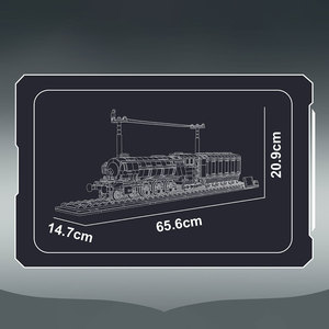 Moule King 12044 motorisé volant Scotsman Train modèle blocs haute qualité bon prix bloc jouets éducatifs - Product Image 3