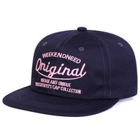 Casquette de baseball unie style américain à visière plate, ajustable, avec fermeture snapback, pour le sport et les skateurs urbains, vente en gros