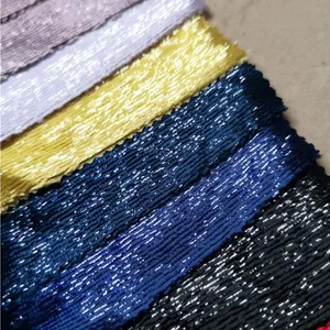 Polster 3d schimmernder Pailletten-Glitzer-Samt aus Polyester gewebe Koreanisches Blatt produkt