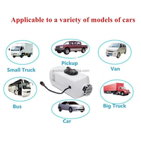 Nouveau Chauffage d'Air Diesel Économe en Carburant 2KW AC.157.151 12V/24V, Souffleur d'Air Chaud Électrique avec Affichage Numérique pour Camping-car, Bateau, Camion, Tente
