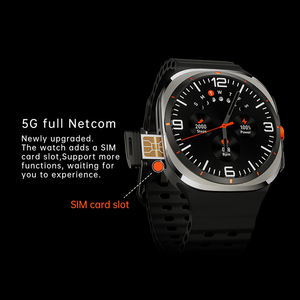 Montre connectée DF EDS U8 4G 5G Full Netcom avec carte SIM cellulaire, écran couleur HD de 1,6 pouce, caméra HD, 3 Go + 32 Go - Product Image 1