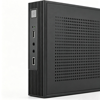 Boîtier PC Mini ITX Premium avec port audio USB, hauteur de refroidisseur CPU de 30 mm autorisée, boîtier d'ordinateur