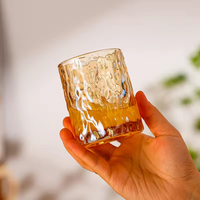 Ensemble de pichets à bière en verre borosilicate de haute qualité, couleur ambre, avec logo personnalisé, design moderne, passe au lave-vaisselle, grande capacité