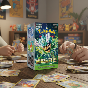 Boîte de 30 paquets de cartes à collectionner Pokémoned Sv6 Change of Mask, édition coréenne, cartes TCG pour enfants et adultes, cadeau de collection - Product Image 3