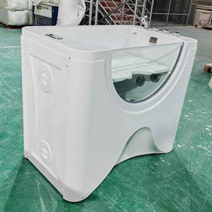 EUR PET-Bañera <span class=keywords><strong>de</strong></span> hidromasaje <span class=keywords><strong>para</strong></span> interior, bañera <span class=keywords><strong>de</strong></span> masaje independiente, respetuosa con el medio ambiente <span class=keywords><strong>para</strong></span> gatos y <span class=keywords><strong>perros</strong></span>, aseo y limpieza <span class=keywords><strong>de</strong></span> mascotas - Product Image 4