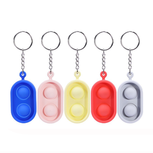 Mini porte-clés à bulles simple jouet sensoriel pour enfant - Product Image 3