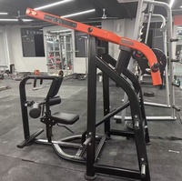 Machine à tractions dorsales à charge libre SK Commercial High Row Machine, équipement de fitness professionnel pour la musculation en salle de sport