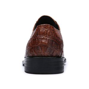 Formal Business Lace-up Though Male Leather <b>Shoes</b> Designer Men <b>Shoes</b> - Product Image 3