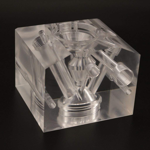 Traitement de tige acrylique transparent, personnalisation de tige de verre organique de poinçonnage - Product Image 6